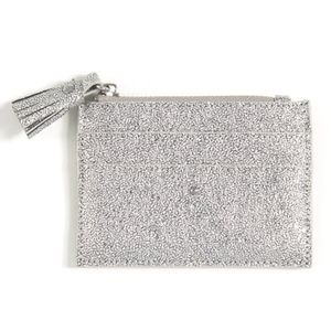 Shiraleah • Sparkly Silver Fiona Card Case